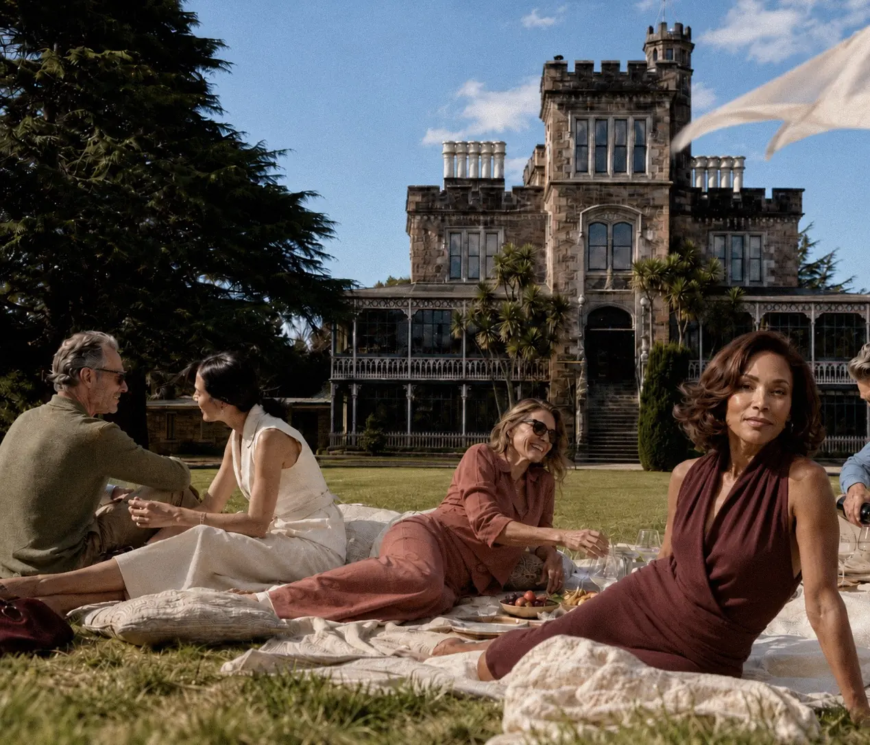 Larnach Castle in daylight